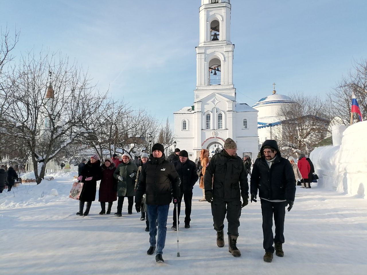 В канун Крещения ветераны СВО из Марий Эл побывали в Раифском монастыре
