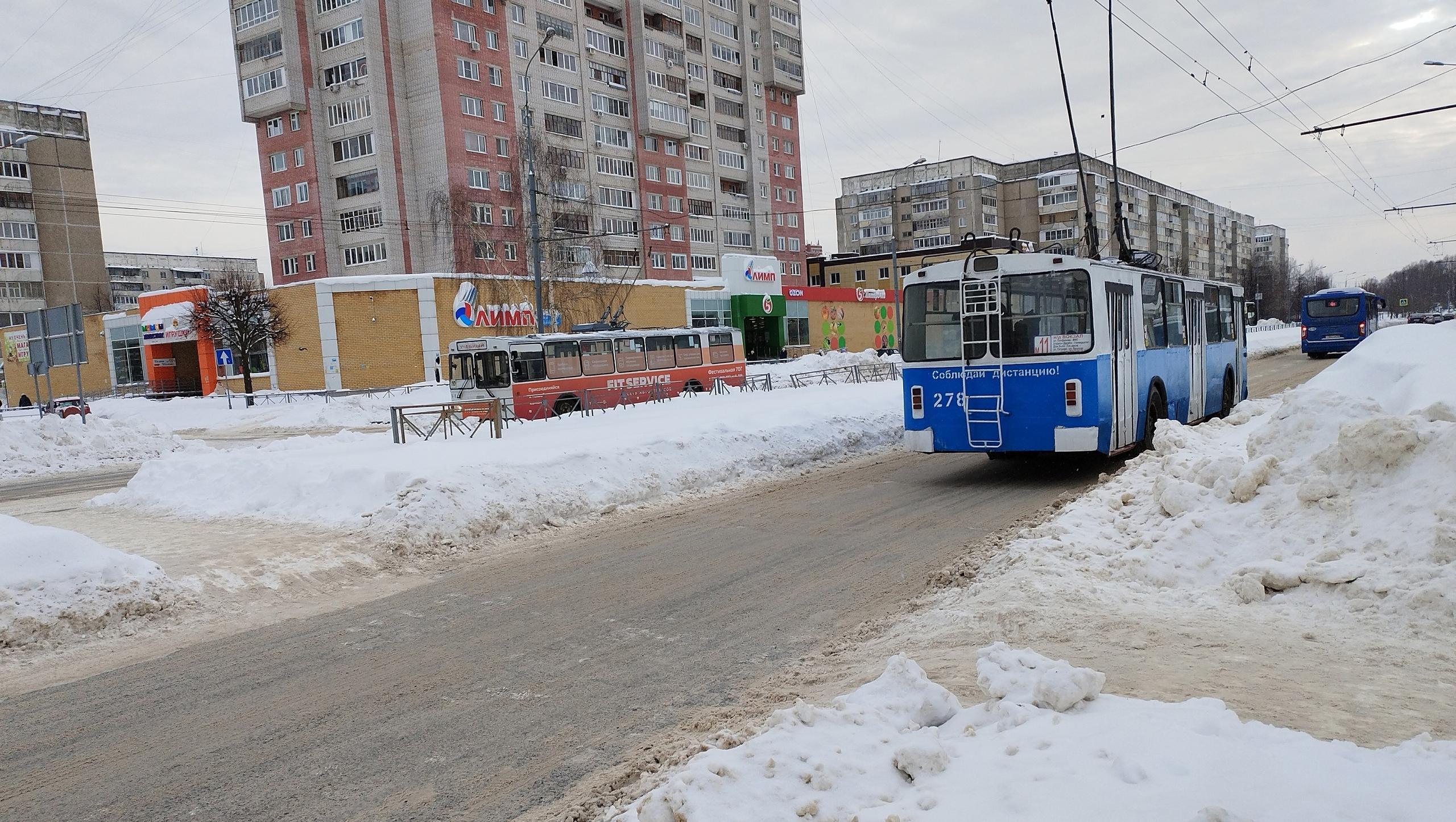 В Йошкар-Оле временно поменяли маршрут троллейбусов № 6 и № 10