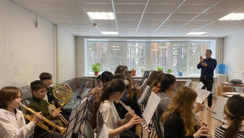 В центре «Волгенче» в Марий Эл проходит смена «симфонической школы»