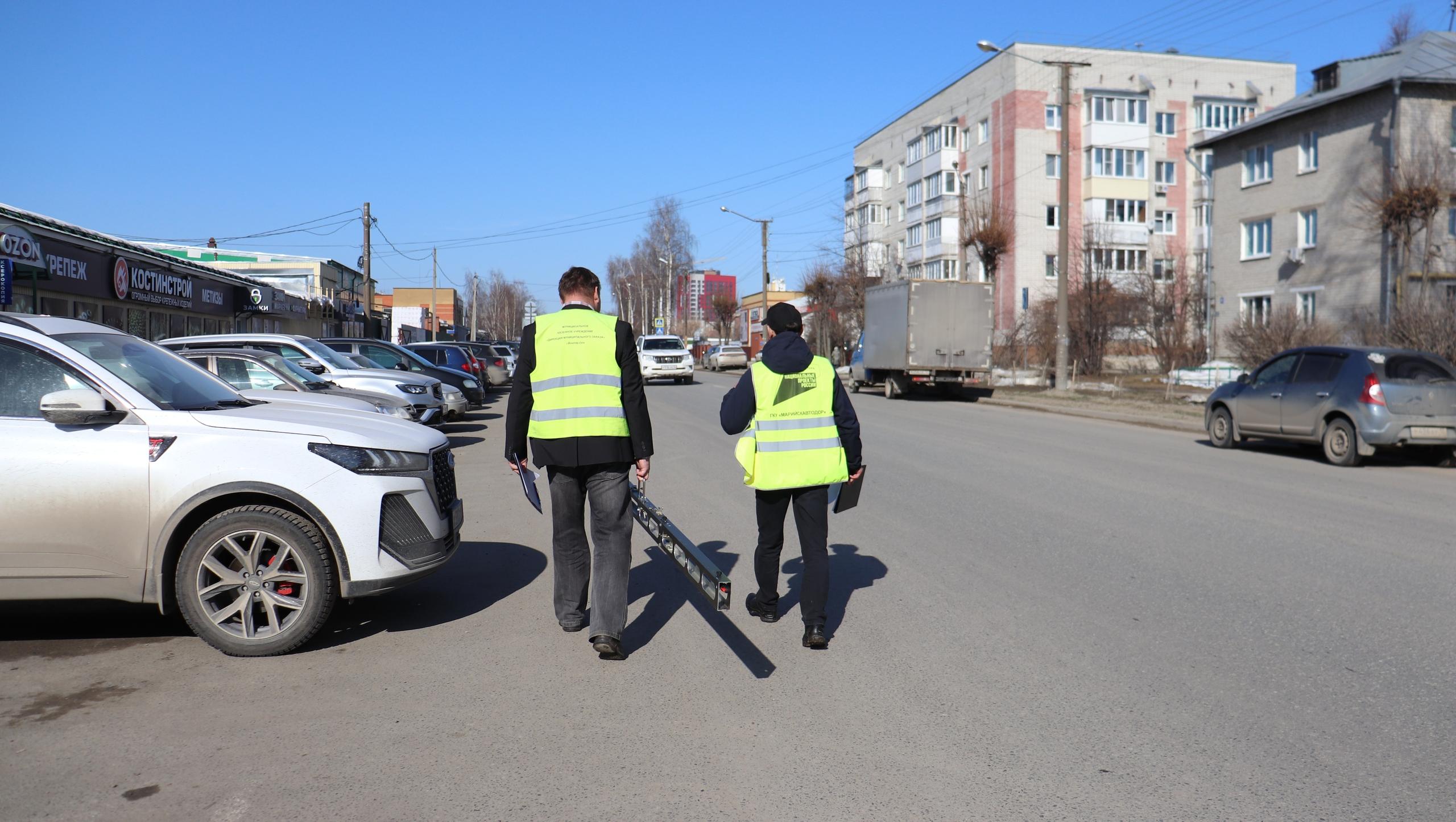 В Марий Эл осматривают гарантийные дороги на наличие дефектов