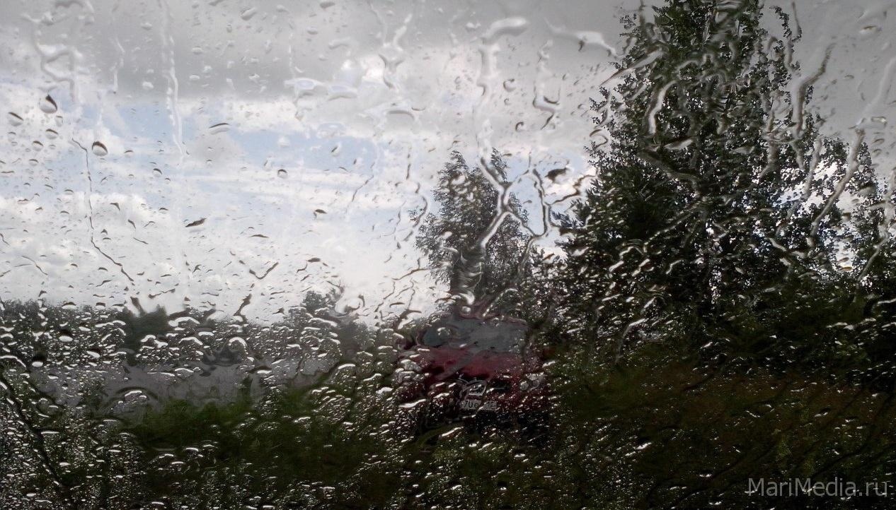 В Марий Эл ожидаются грозы, ливни, сильный ветер
