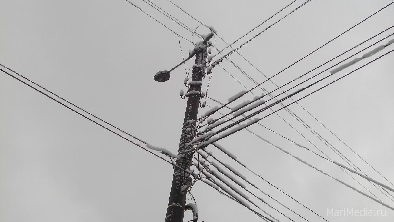 В Йошкар-Оле произошло отключение электричества