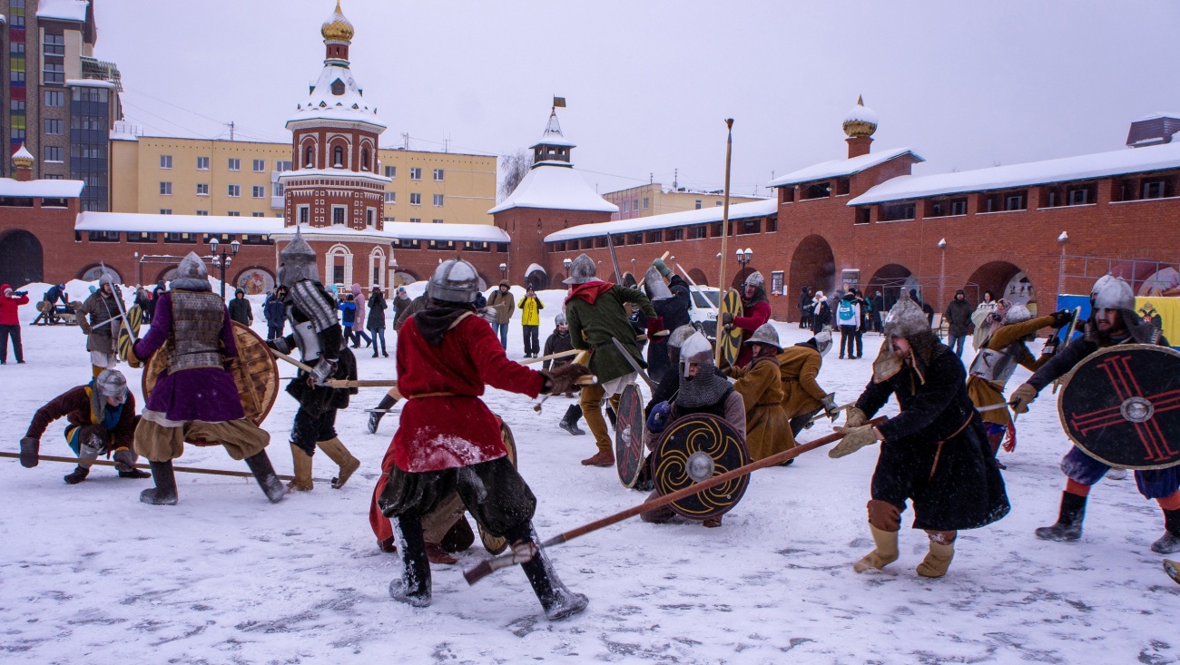 В Царевококшайском Кремле пройдут исторические бои и богатырские забавы