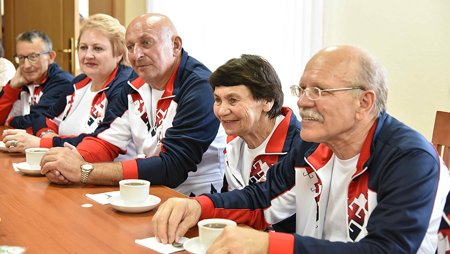 Спортсмены серебряного возраста участвуют в VI Спартакиаде пенсионеров России