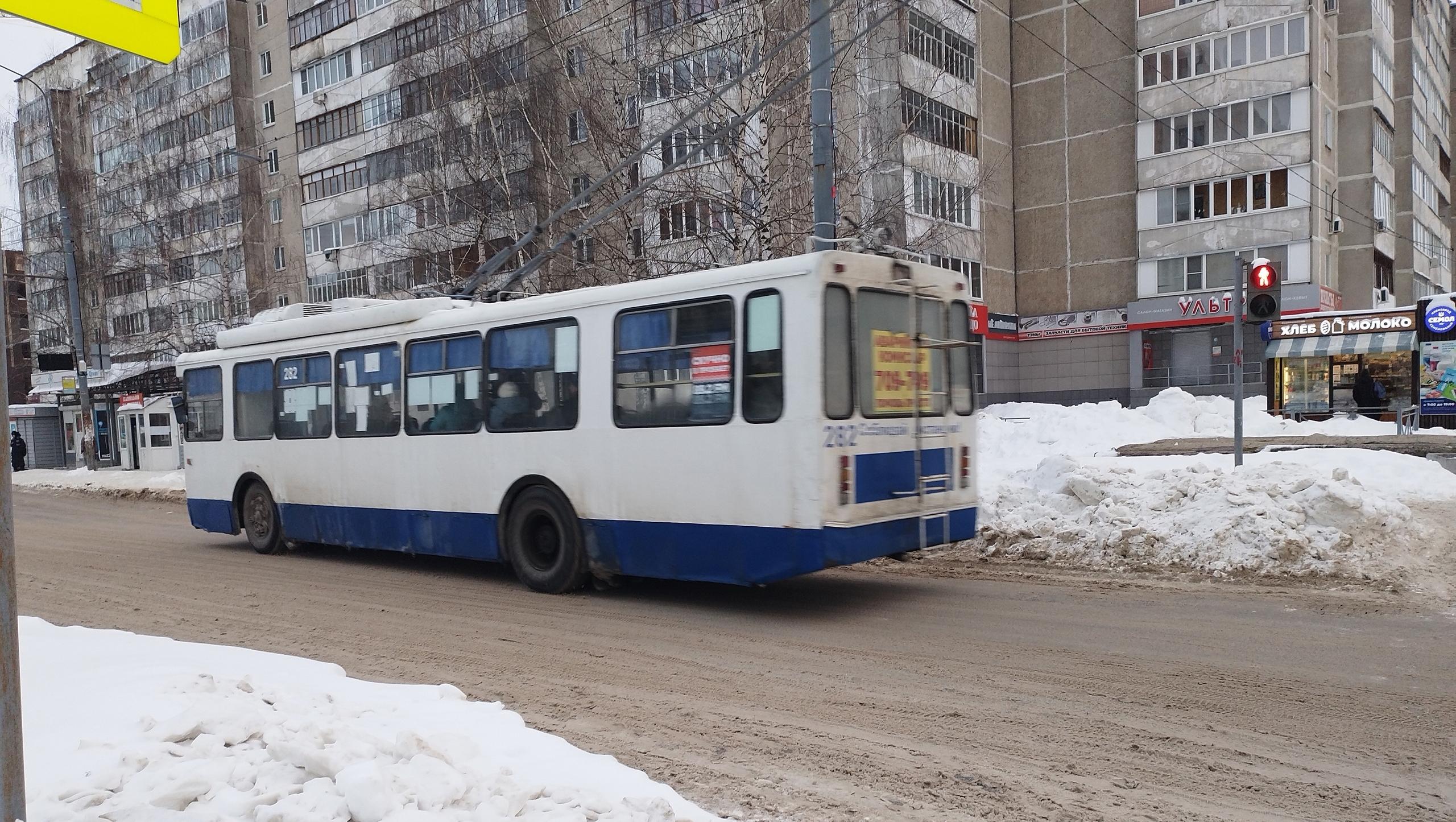 В Йошкар-Оле временно изменили маршрут движения троллейбусов № 6 и № 10 