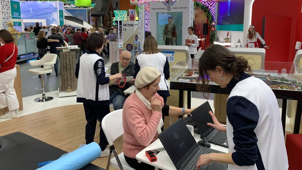 На стенде Марий Эл на ВДНХ организовали экспресс-исследование организма