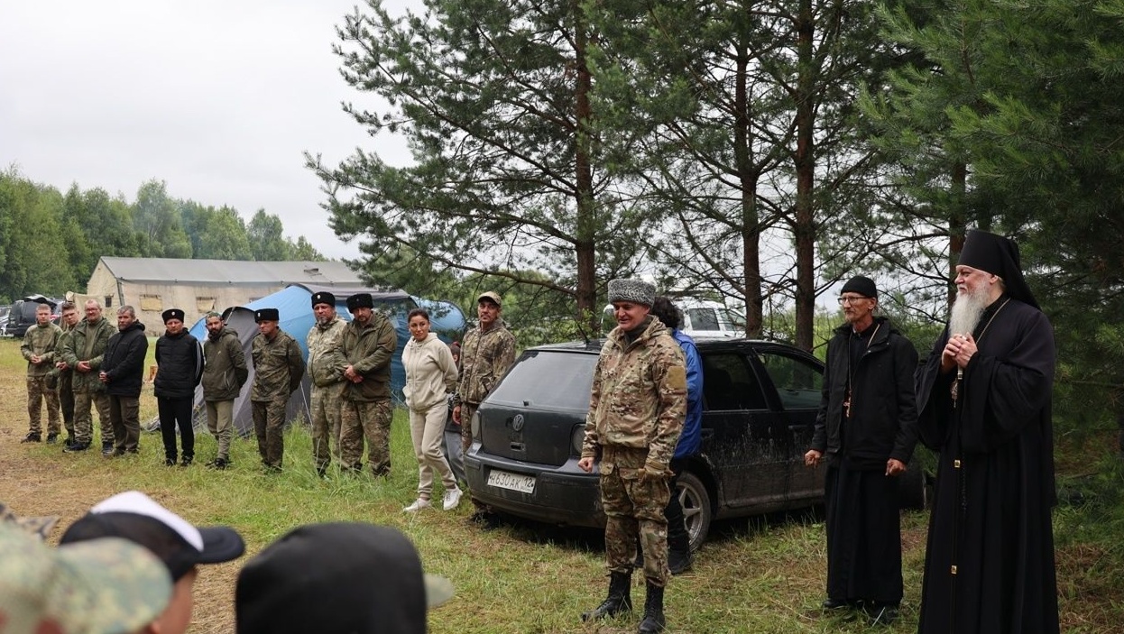 В Волжском районе прошли казачьи сборы кадетов