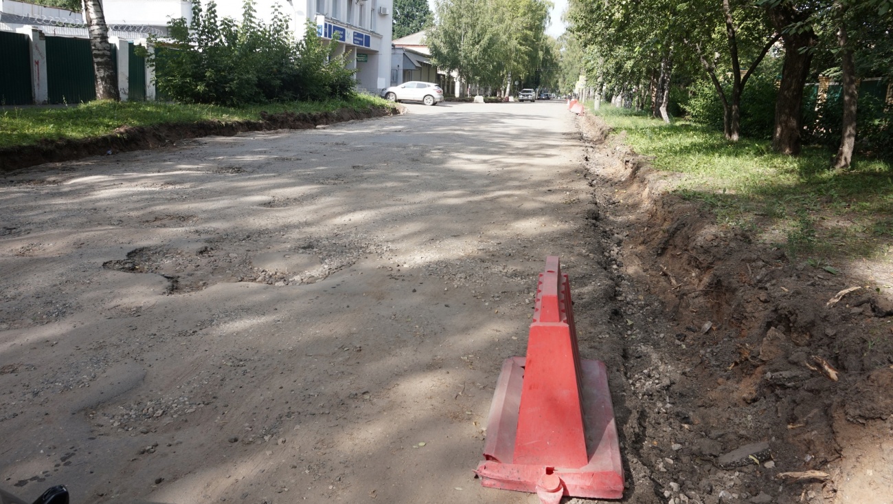 В Йошкар-Оле в этом году отремонтируют 15 участков столичных улиц