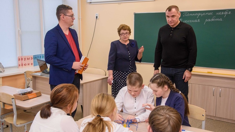 Глава Марий Эл проинспектировал объекты благоустройства Куженерского района