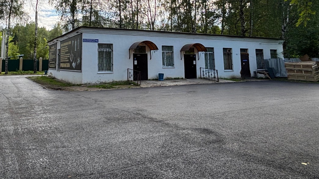 На улице Больничной в Йошкар-Оле обновили дорогу