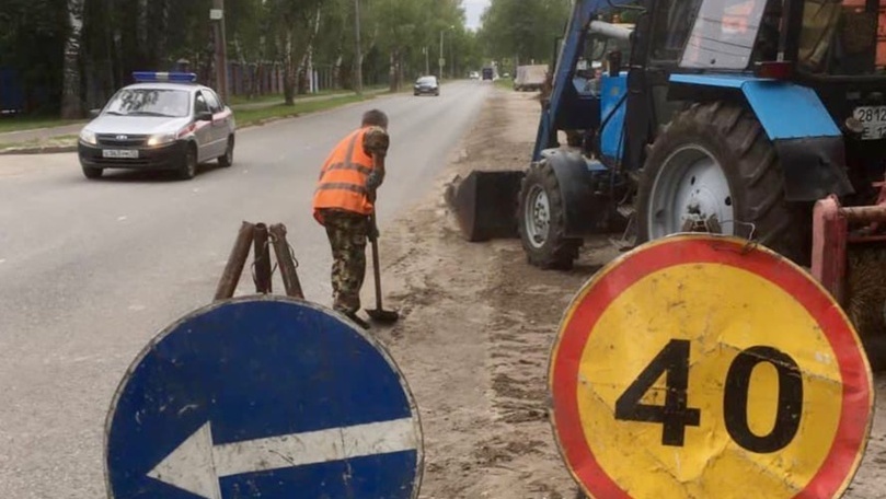 В Йошкар-Оле от пыли и грязи очистили улицы Машиностроителей и Медицинскую