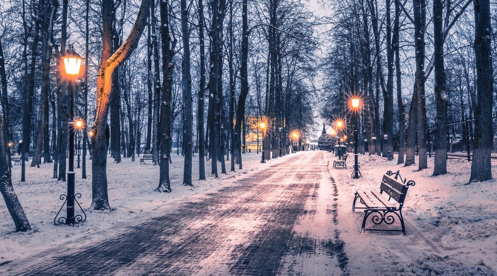 В Марий Эл установилась комфортная зимняя погода