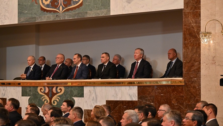 Глава Марий Эл посетил церемонию инаугурации раиса Татарстана