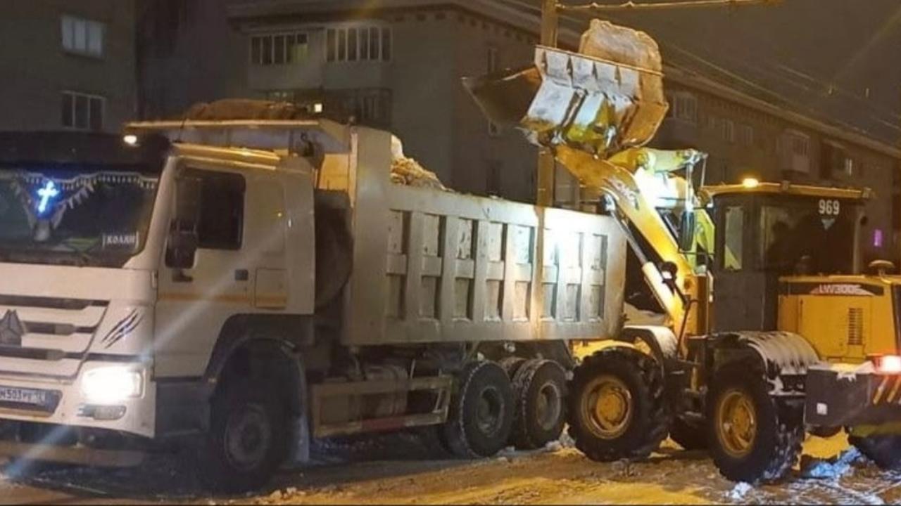 Из-за вывоза снега в Йошкар-Оле вновь вводят транспортные ограничения