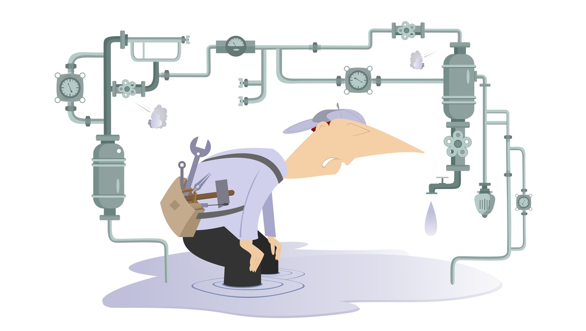 В микрорайоне «Дружба» произошла авария на водопроводе