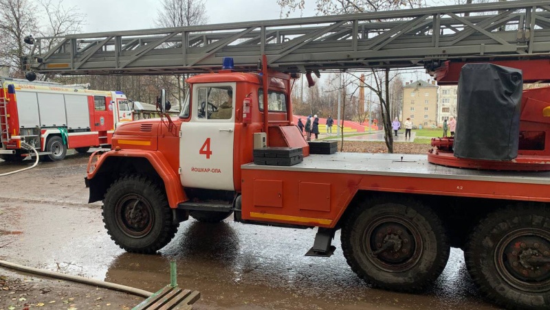 На пожаре в Йошкар-Оле погибла 77-летняя женщина