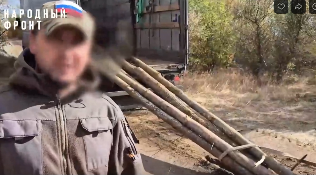 В зоне СВО из марийского леса возводят блиндажи