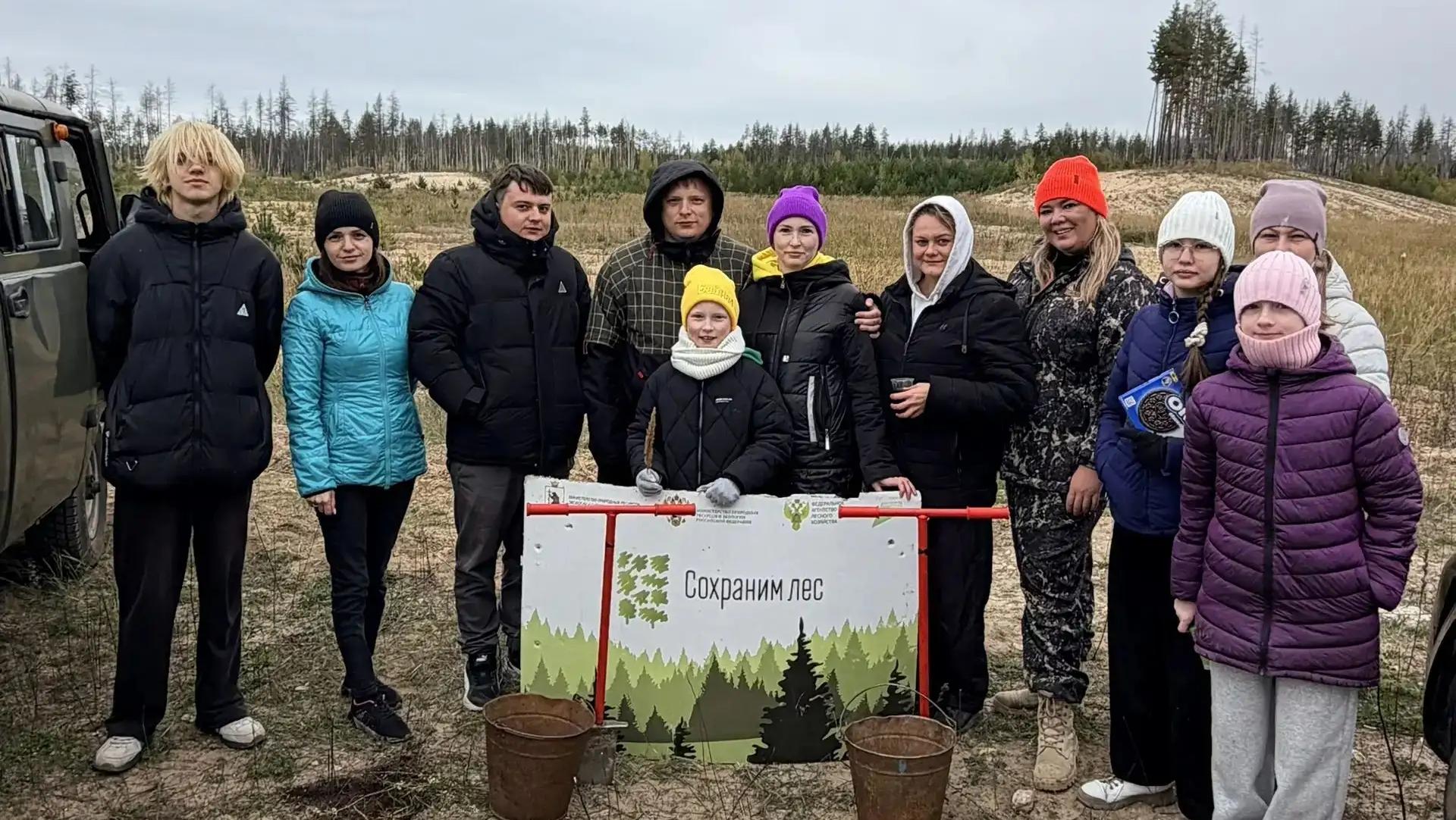 ТОС «Кирова 15» присоединился  к посадке леса в Марий Эл