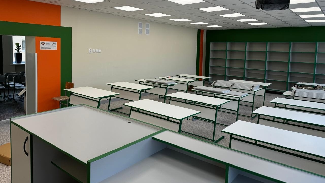 «Кванториум» лицея №11 в Йошкар-Оле оснащают учебной мебелью