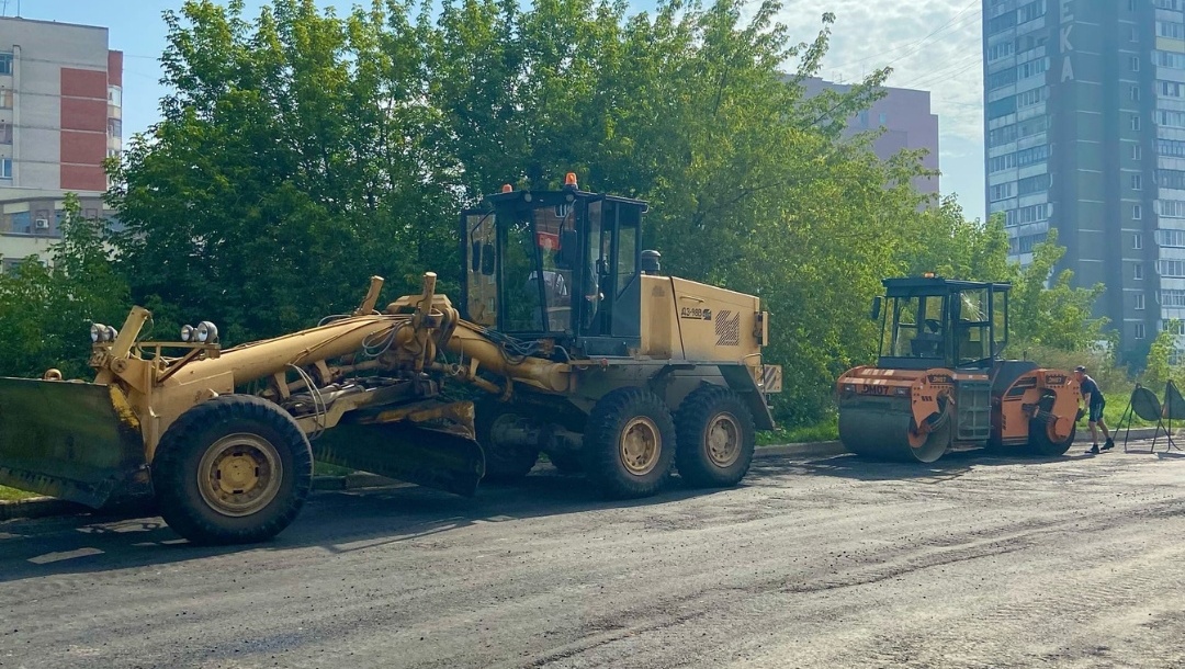 В Йошкар-Оле улицу Ползунова закатывают в асфальт