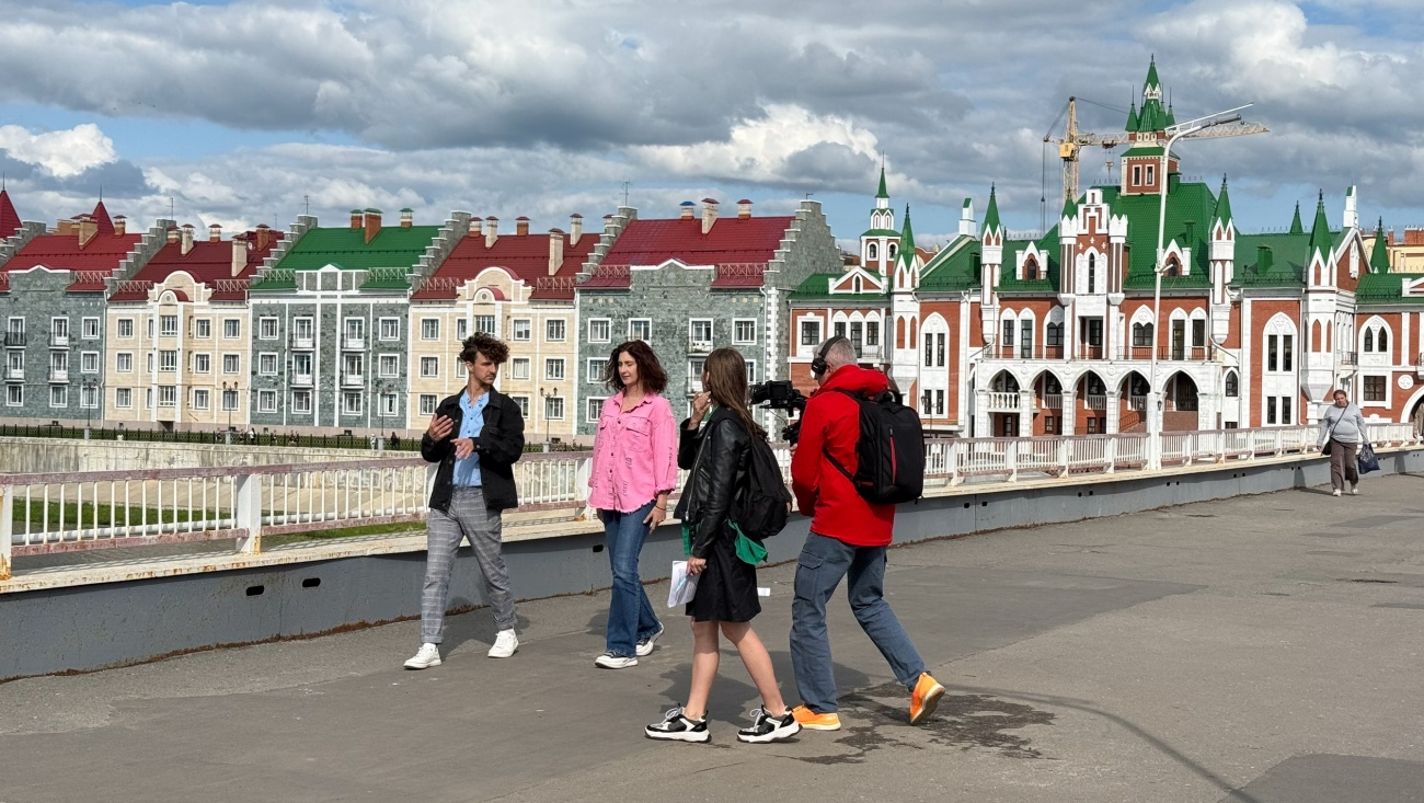 В Марий Эл со съёмками побывал сербский телепроект «Мужское и женское»