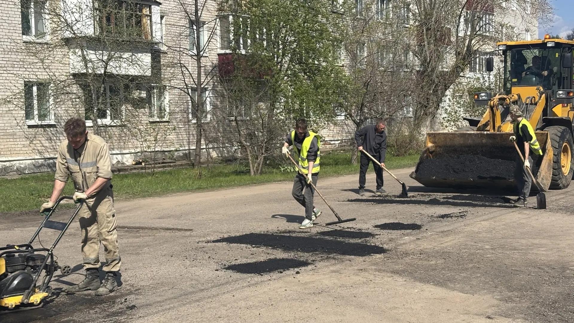 В Волжске стартует второй этап ямочных работ