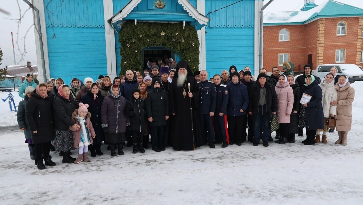 Епископ Феофан поблагодарил казаков Марий Эл за помощь бойцам СВО