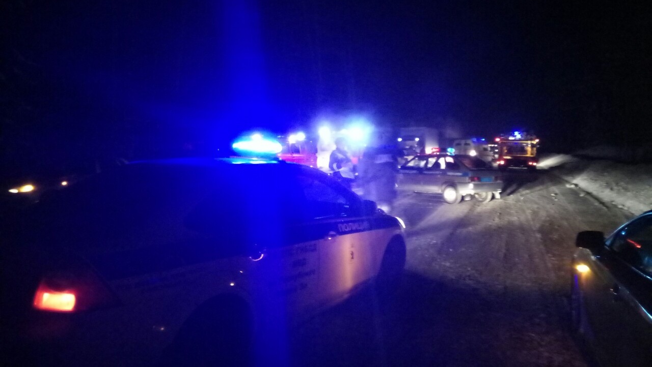 ДТП на трассе: 1 человек погиб, 5 — госпитализированы