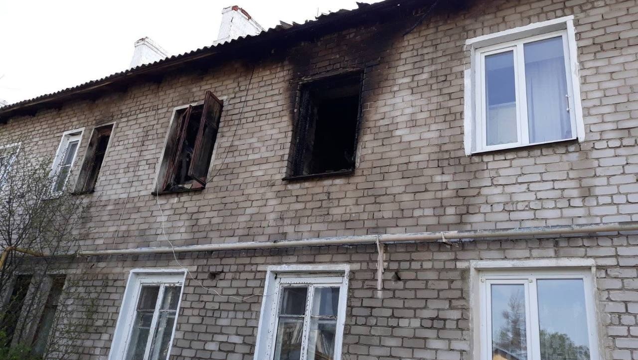 В Марий Эл начальник СПЧ-46 вынес из огня пожилого мужчину