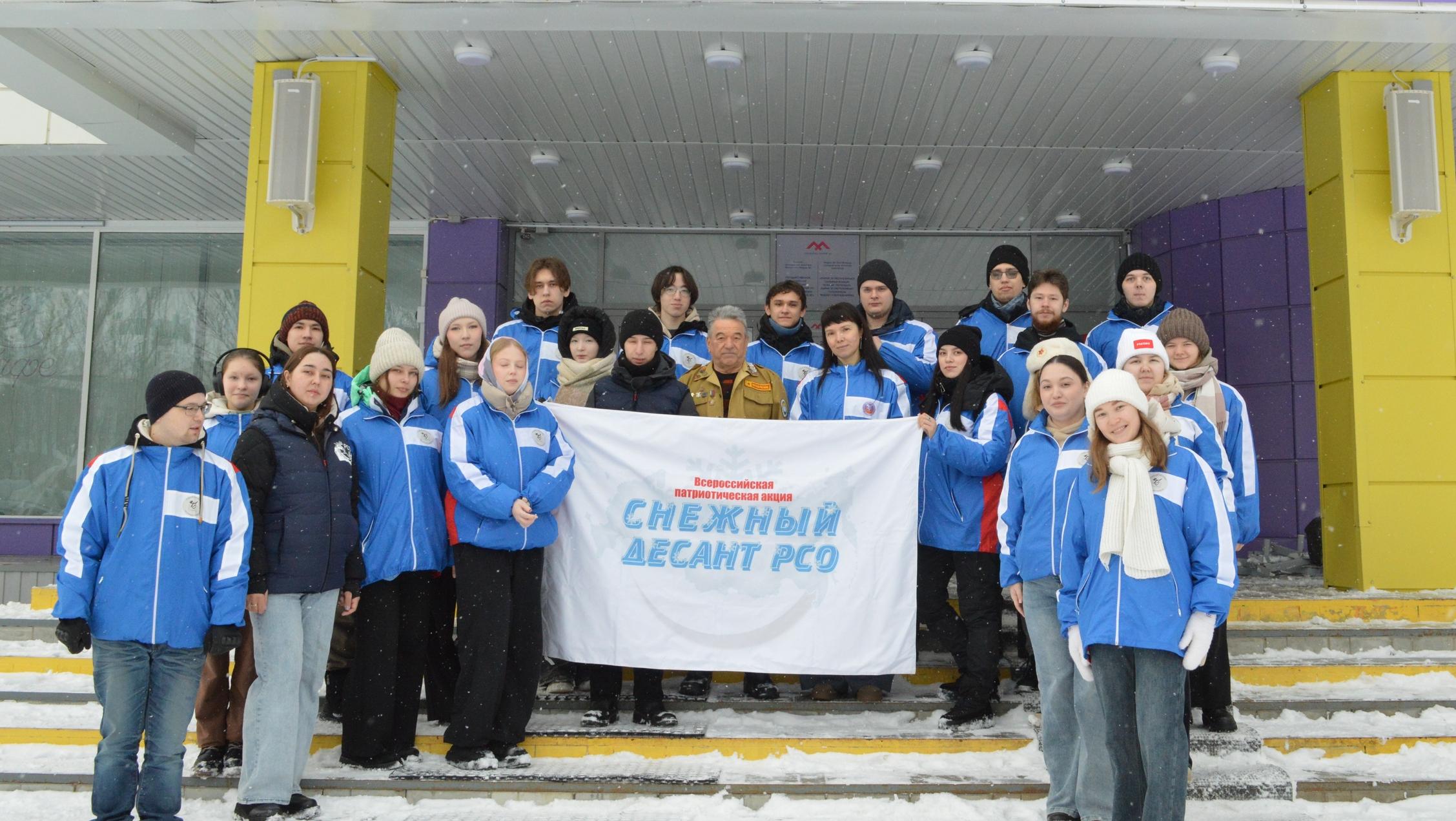 «Снежный десант» высадился в Килемарском районе