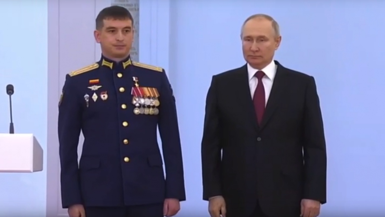 Владимир Путин вручил уроженцу Марий Эл «Золотую звезду»