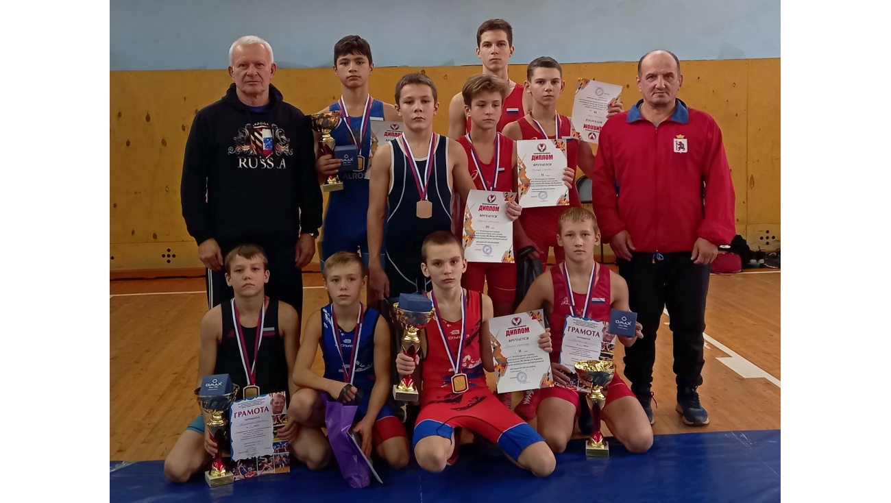 Юные борцы из Марий Эл завоевали медали на турнире в Удмуртии