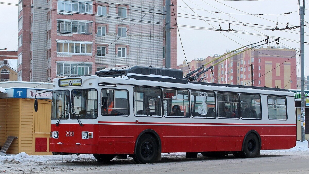 Московские троллейбусы вышли на линии в Йошкар-Оле