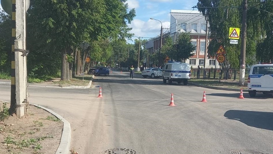 В ДТП в Йошкар-Оле пострадали два  водителя и двухлетний ребёнок