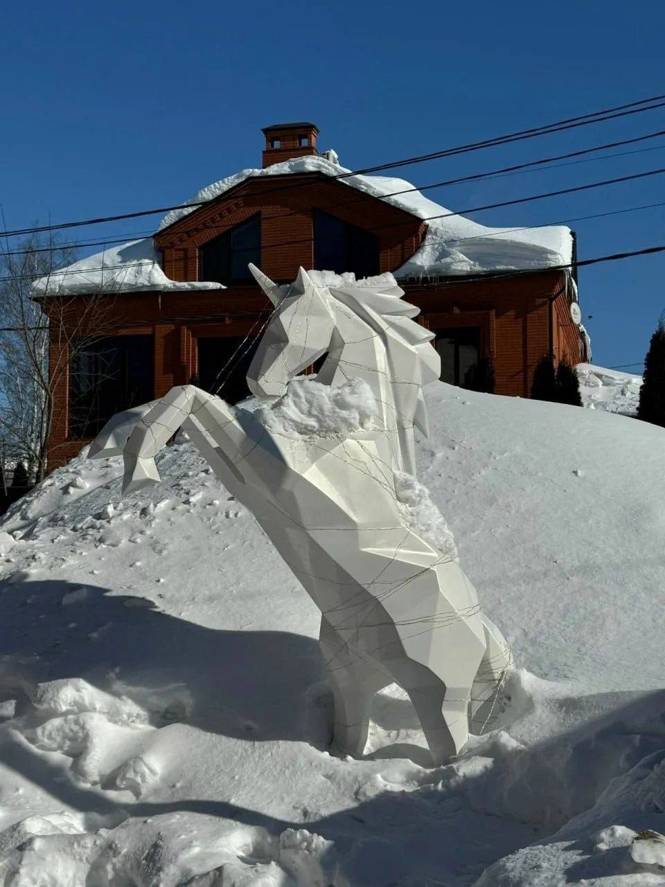 Пропавший в Йошкар-Оле единорог нашёлся