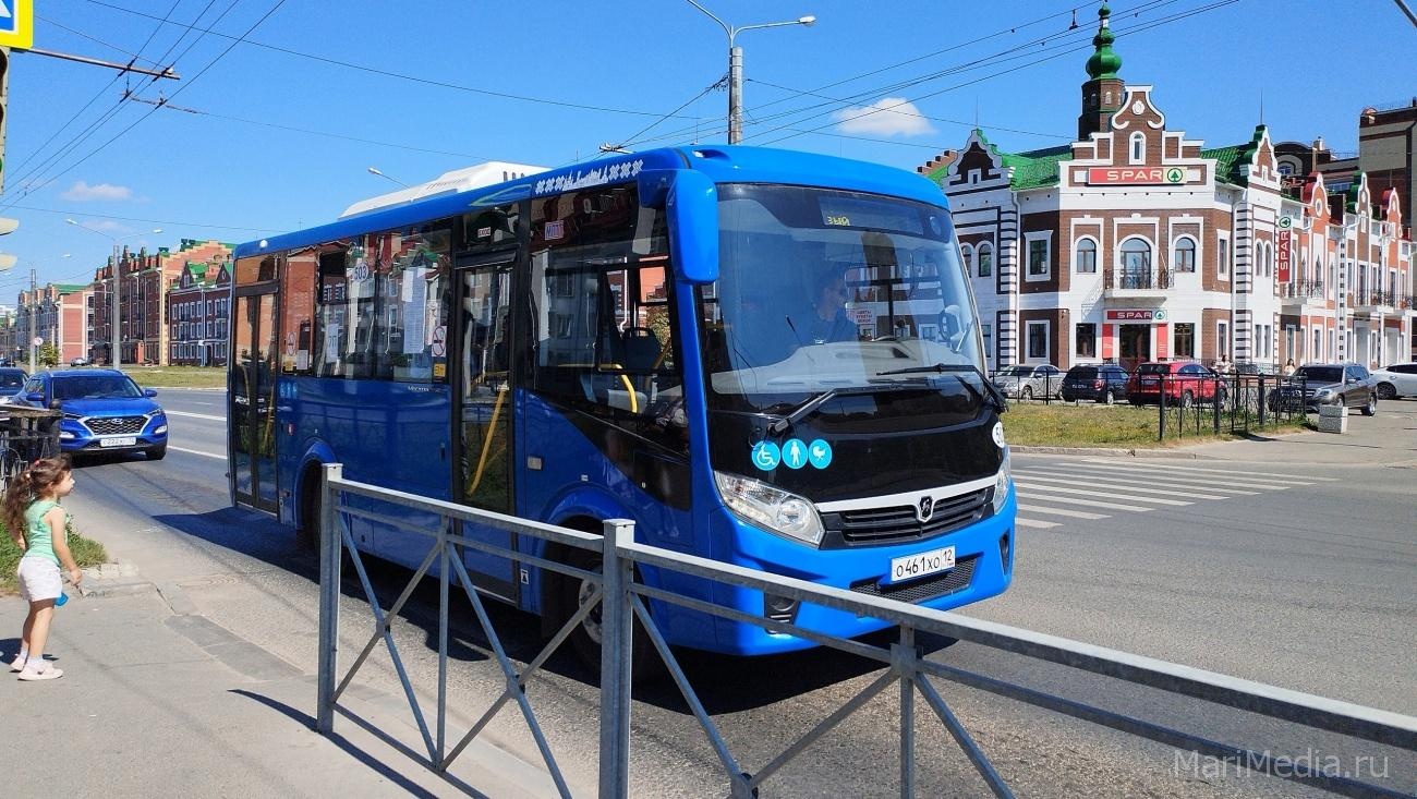В Йошкар-Оле скорректировали расписание движения общественного транспорта