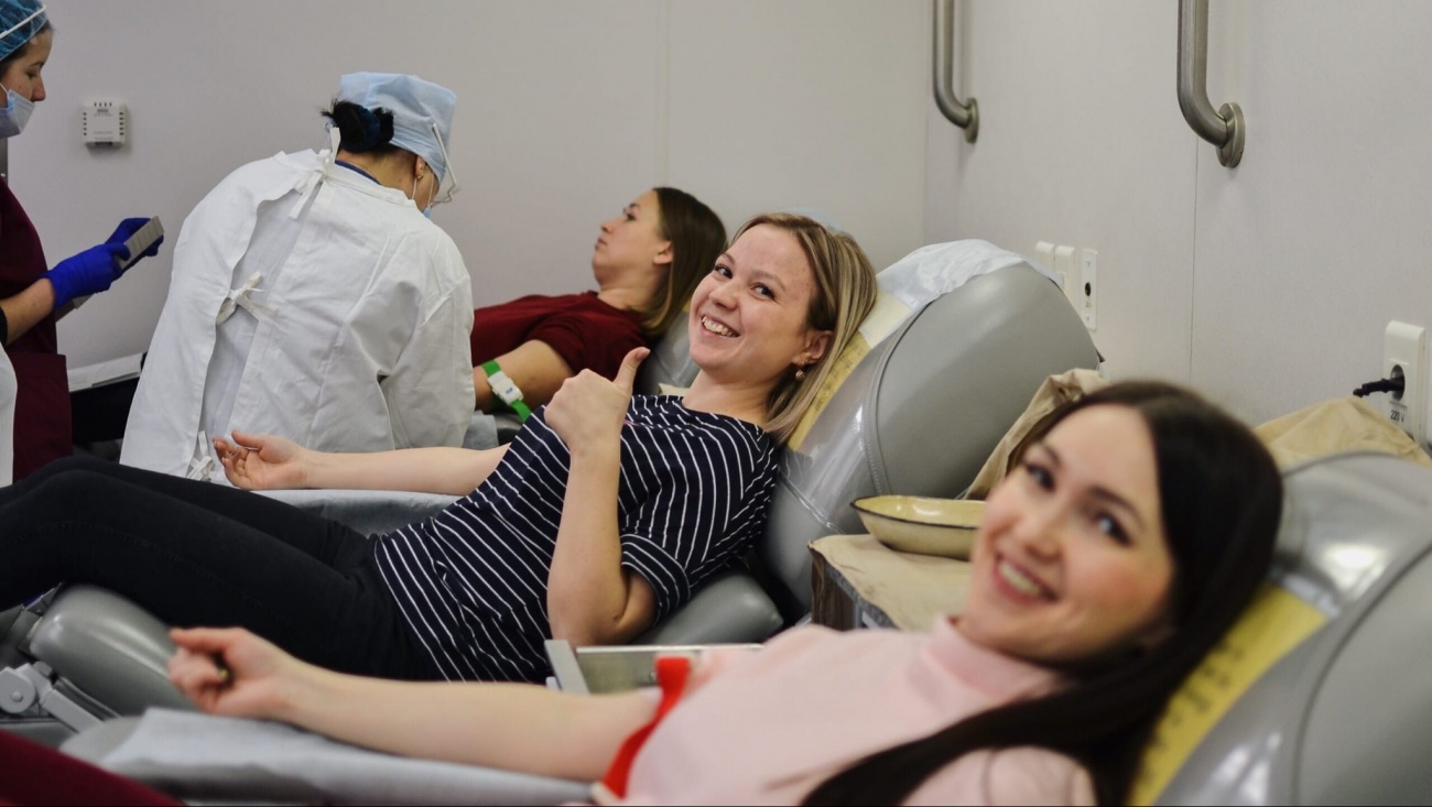 Студенты МарГУ поделились своей кровью