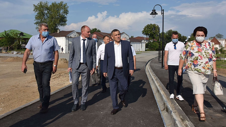 Глава Марий Эл с рабочей поездкой посетил Козьмодемьянск