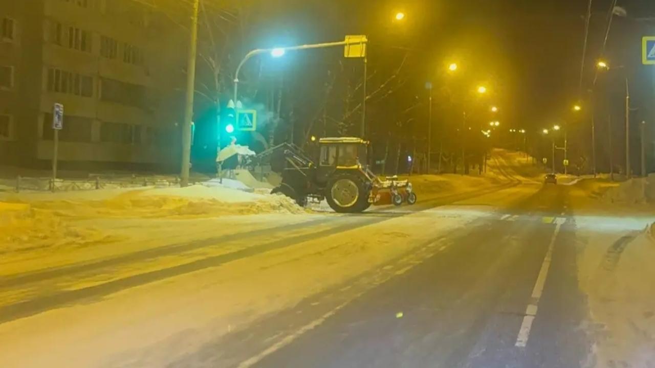 Улицу Строителей в Йошкар-Оле будут перекрывать для вывоза снега