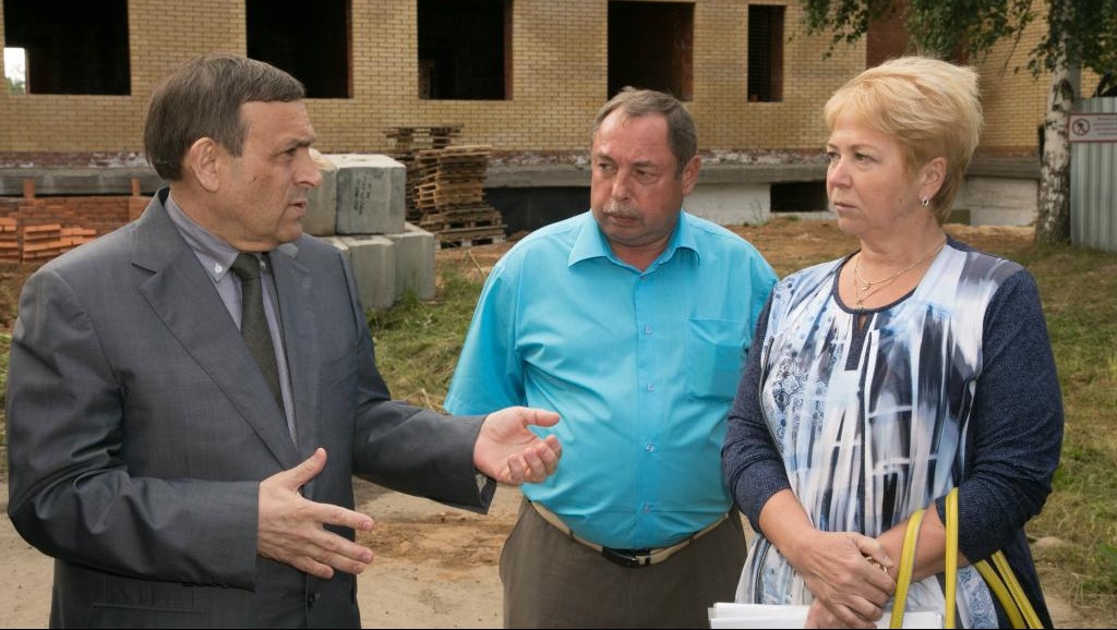 В Козьмодемьянске полным ходом идёт строительство городской поликлиники