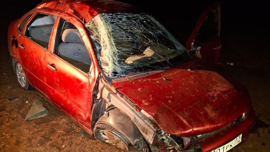 В Марий Эл подросток за рулём «Лады Калина» устроил ДТП