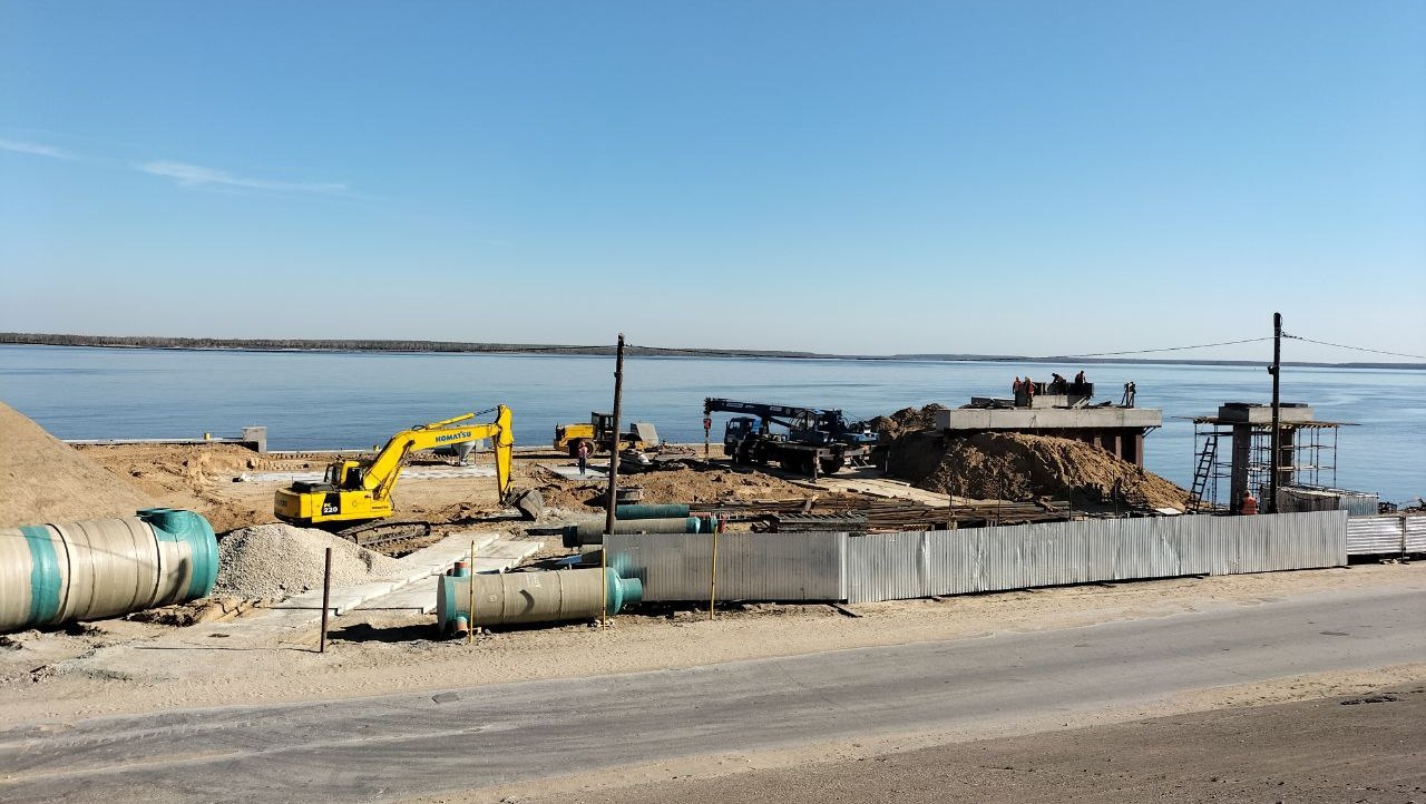 Пассажирский причал в Козьмодемьянске будет сдан к юбилею города