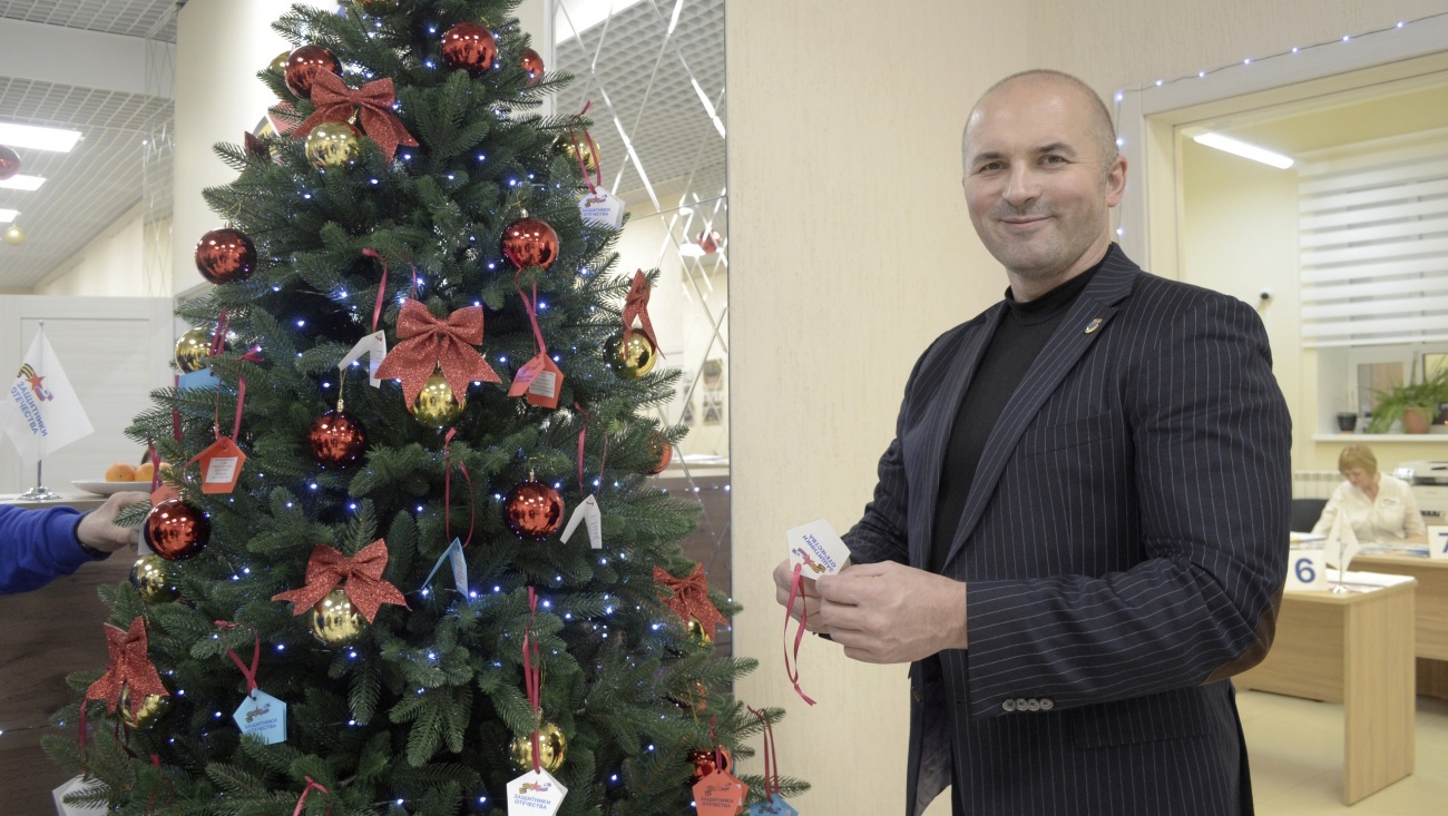 В Марий Эл ветераны специальной военной операции участвуют в акции «Ёлка желаний»