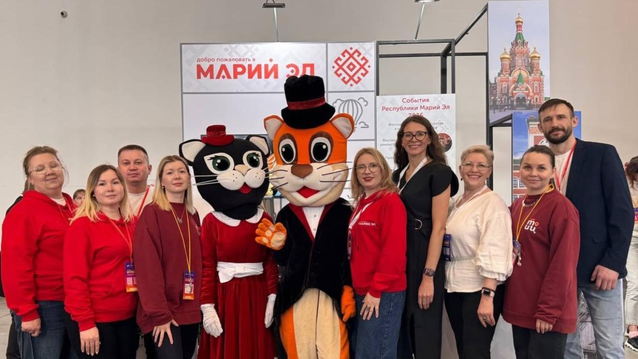 Стенд Марий Эл на «Интурмаркете» стал одним из самых оживлённых