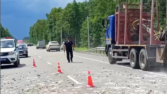 На Кокшайском тракте организовано реверсивное движение