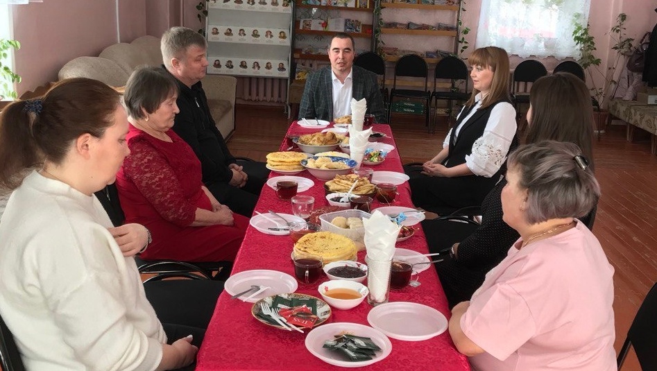 В Масленицу в Сернурском районе прошла встреча для семей бойцов СВО