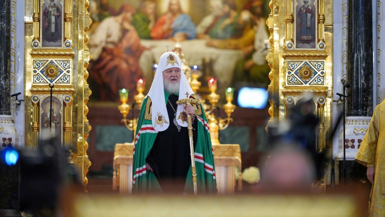 Митрополит Иоанн сослужил Патриарху Кириллу за литургией в Храме Христа Спасителя