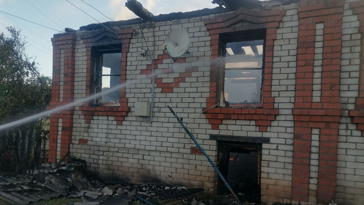 На пожаре в Горномарийском районе могла погибнуть целая семья