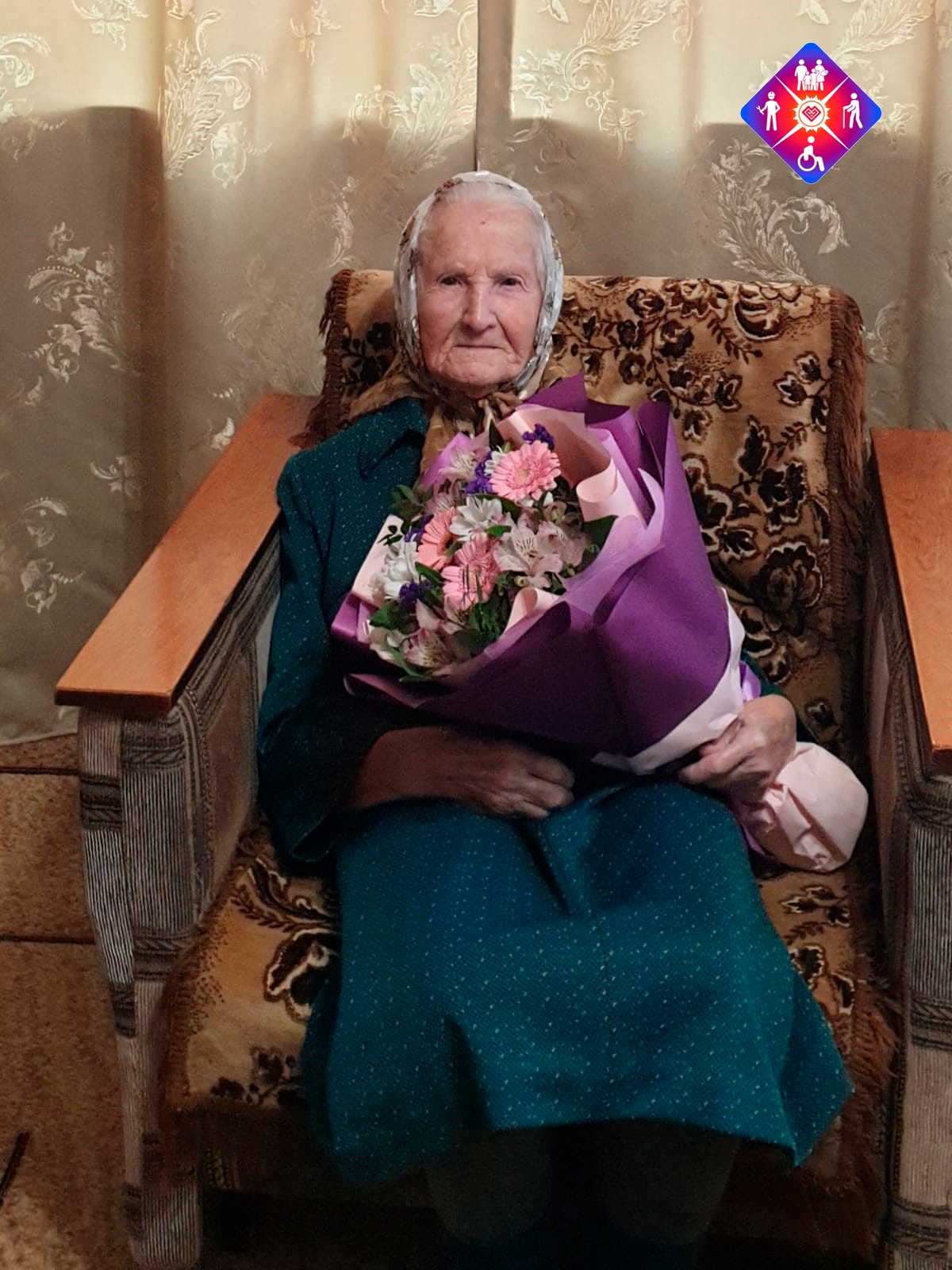 Жительница Медведевского района отметила 104-й день рождения 