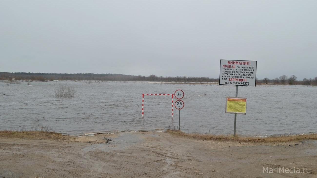 В Марий Эл в трёх районах остаются подтопленными домовладения